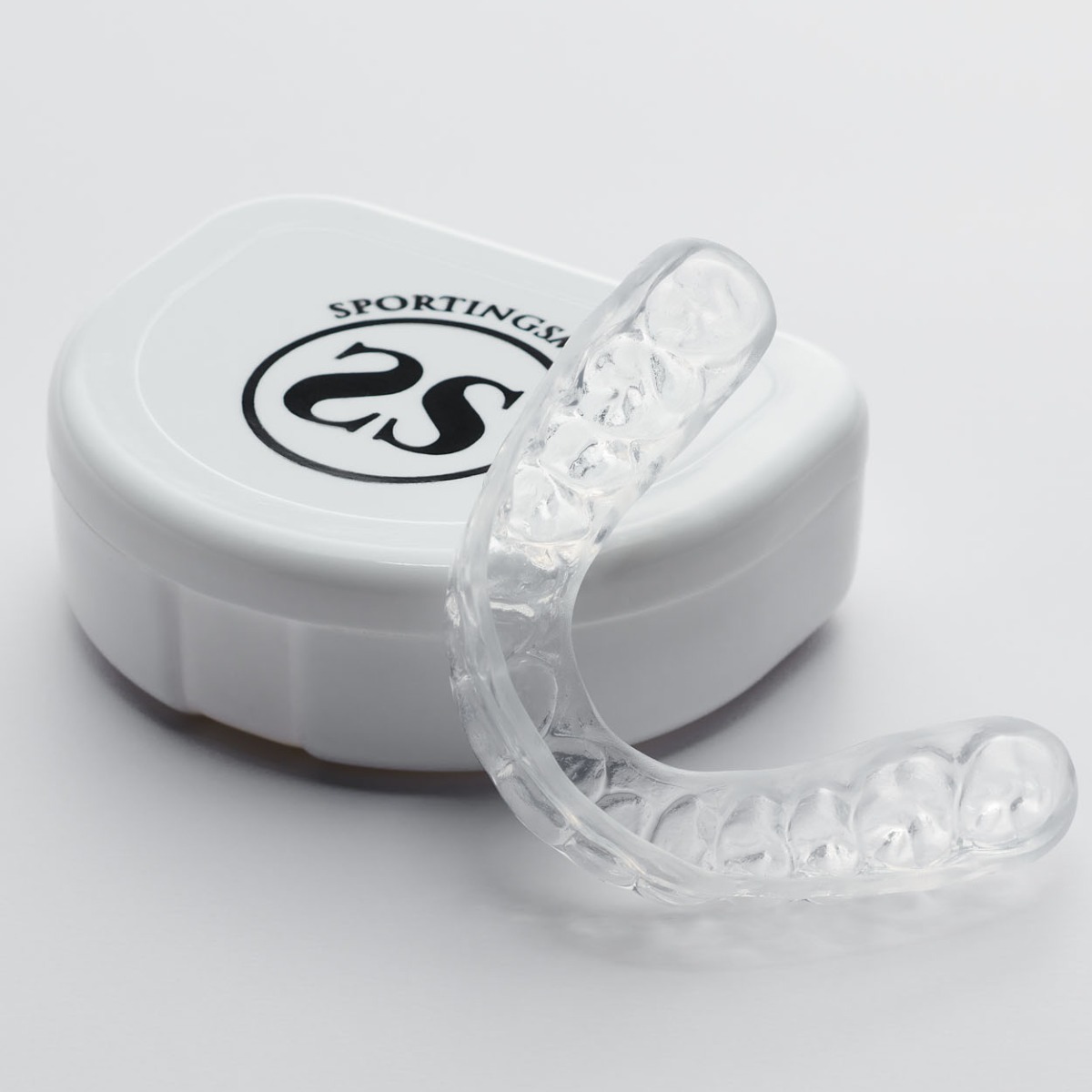 Mouth Guard Gum Shield Clear Mouth Gaurd Direct Senior Case Brand New Natural 