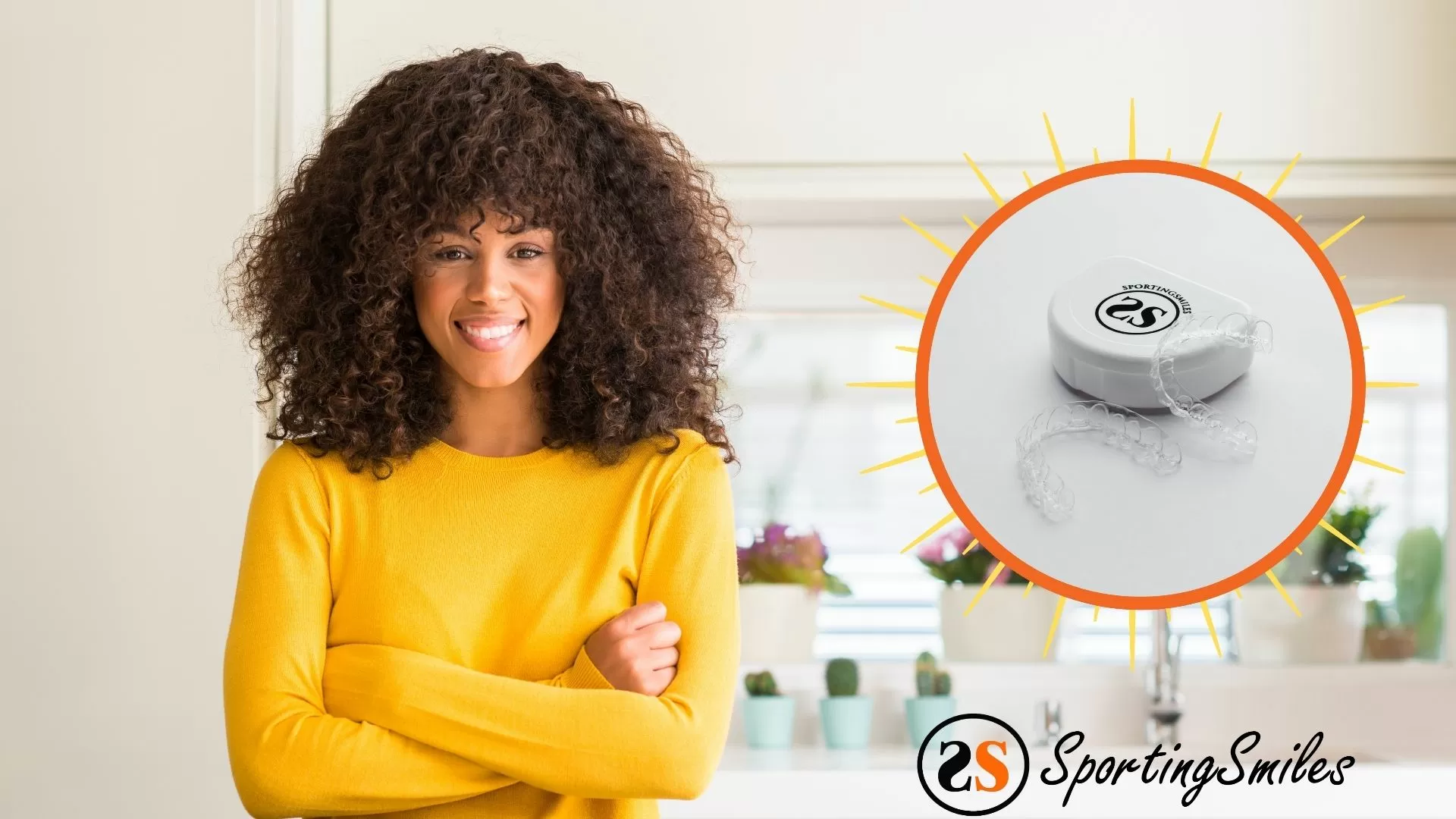 Girl Smiling in Kitchen with Affordable Online Replacement Retainers